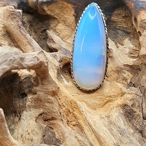 Opalite Ring - 925 Plated - NWT - Picture 1 of 7